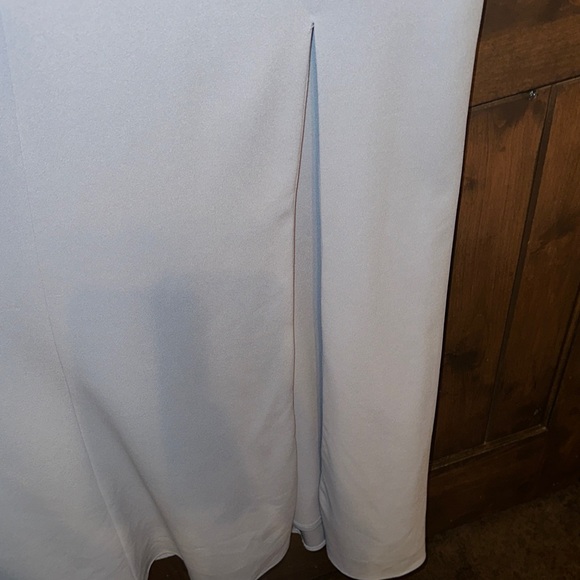 Show Me Your MuMu Elegant Steel Blue Paris Gown - Picture 4 of 6